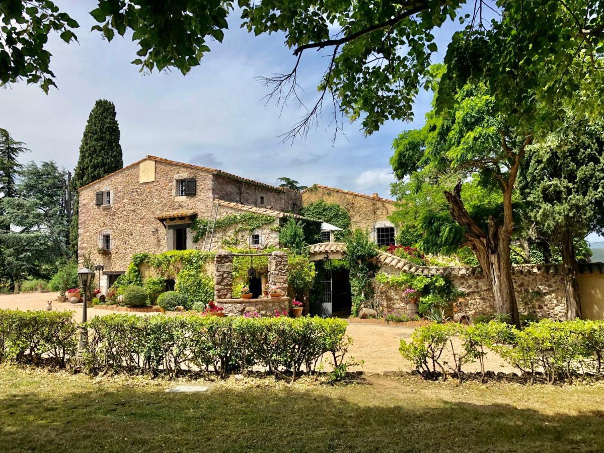 Masia Mimosa Darnius Exteriér fotografie