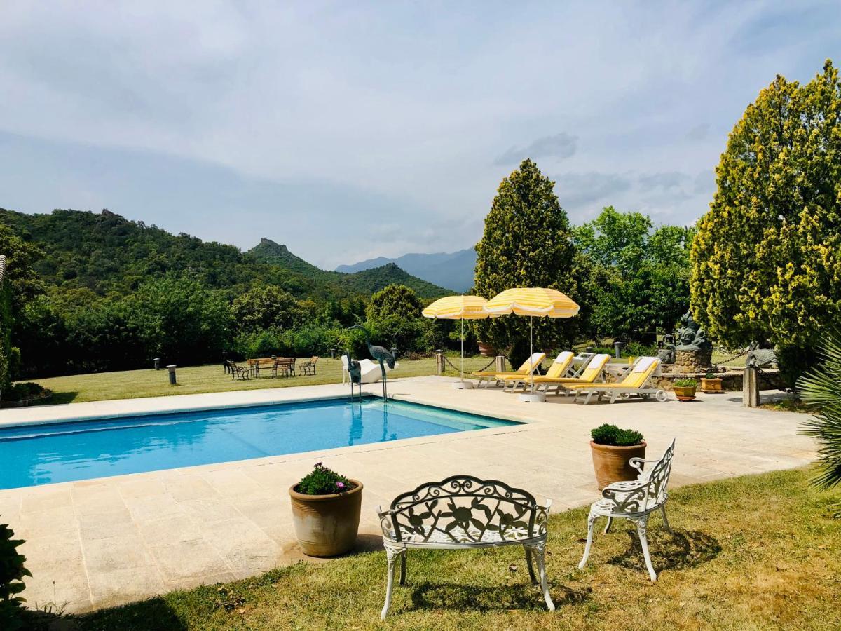 Masia Mimosa Darnius Exteriér fotografie